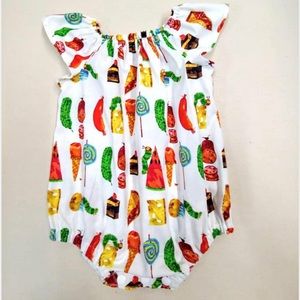 Very hungry caterpillar romper